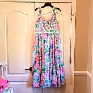 Lilly Pulitzer Pollie Dress sz 10